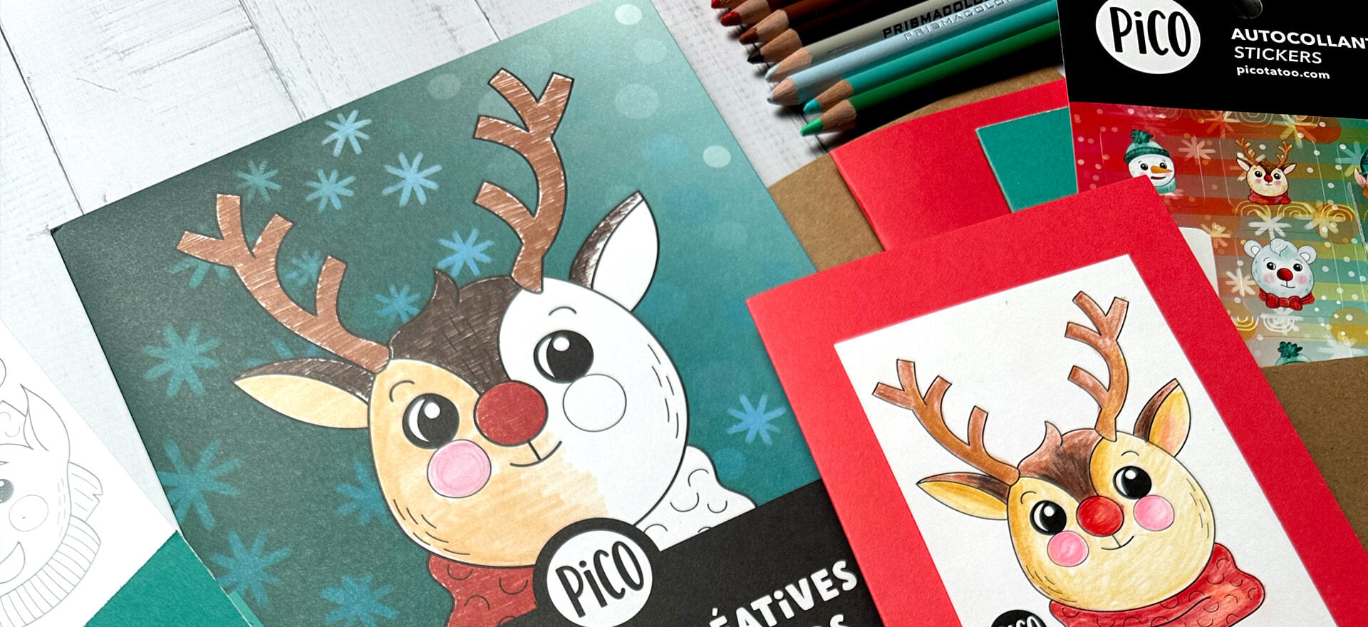 Affiche à colorier animaux et forêt – PiCO Tatoo